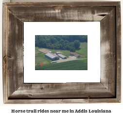 horse trail rides near me in Addis, Louisiana